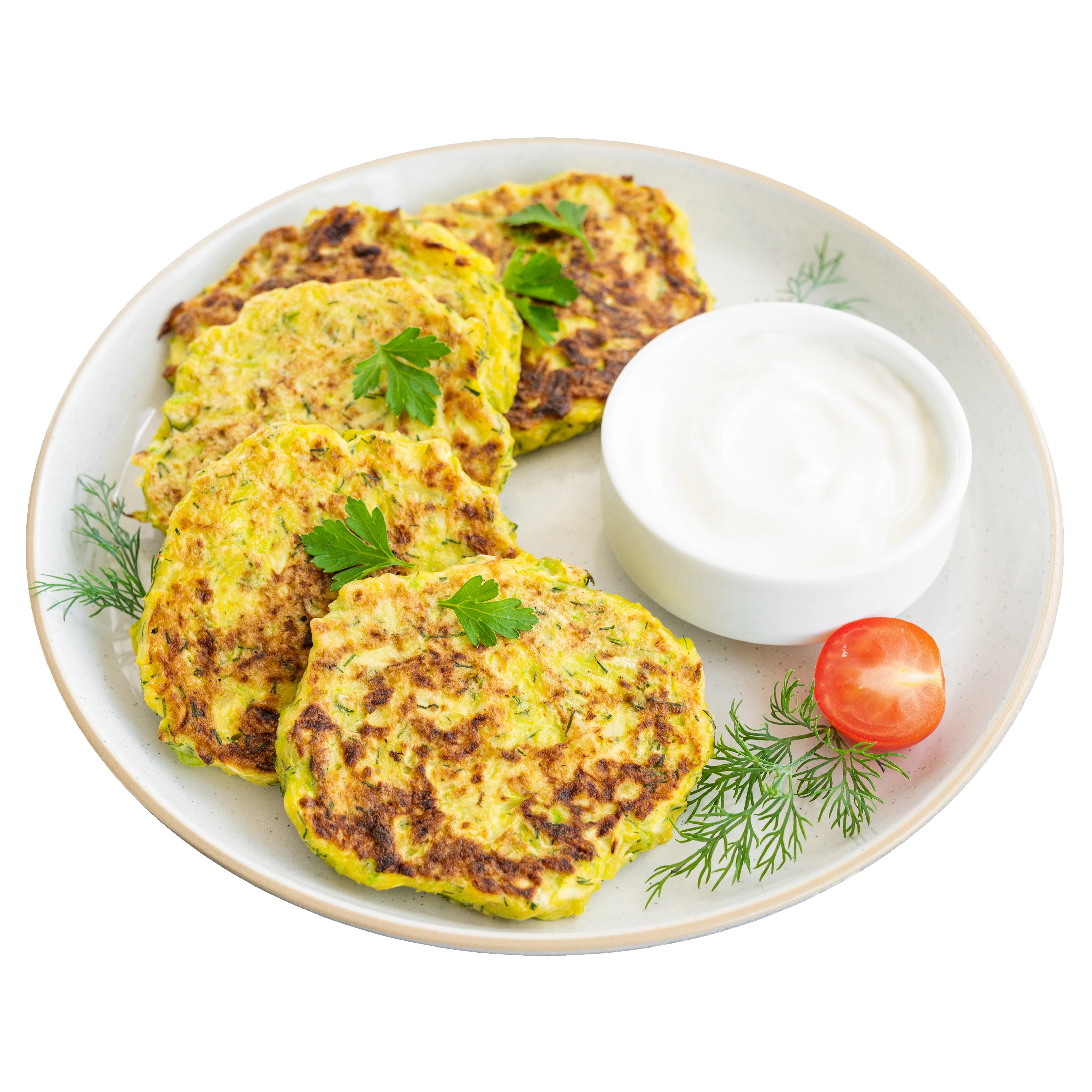 Оладки кабачкові з м&#039;ясом