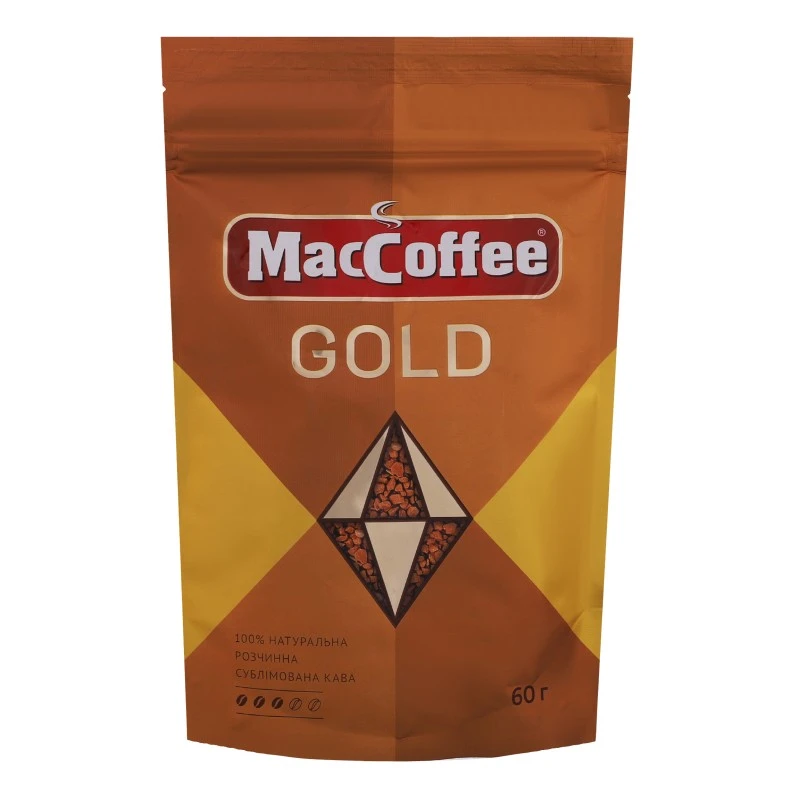 Кава розчинна Gold MacCoffee, 60 г