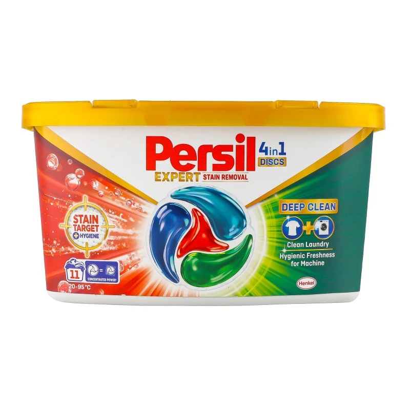 Засіб миючий для прання Expert Stain Removal 4in1 Discs Deep Clean Persil, 11 шт/уп.