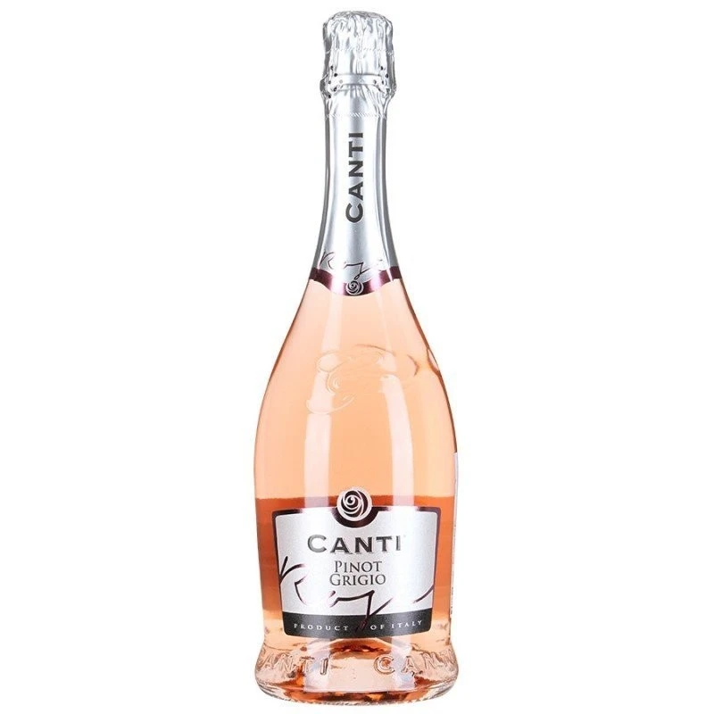 Вино ігристе рожеве брют Pinot Grigio Brut Rose Canti, 0.75 л