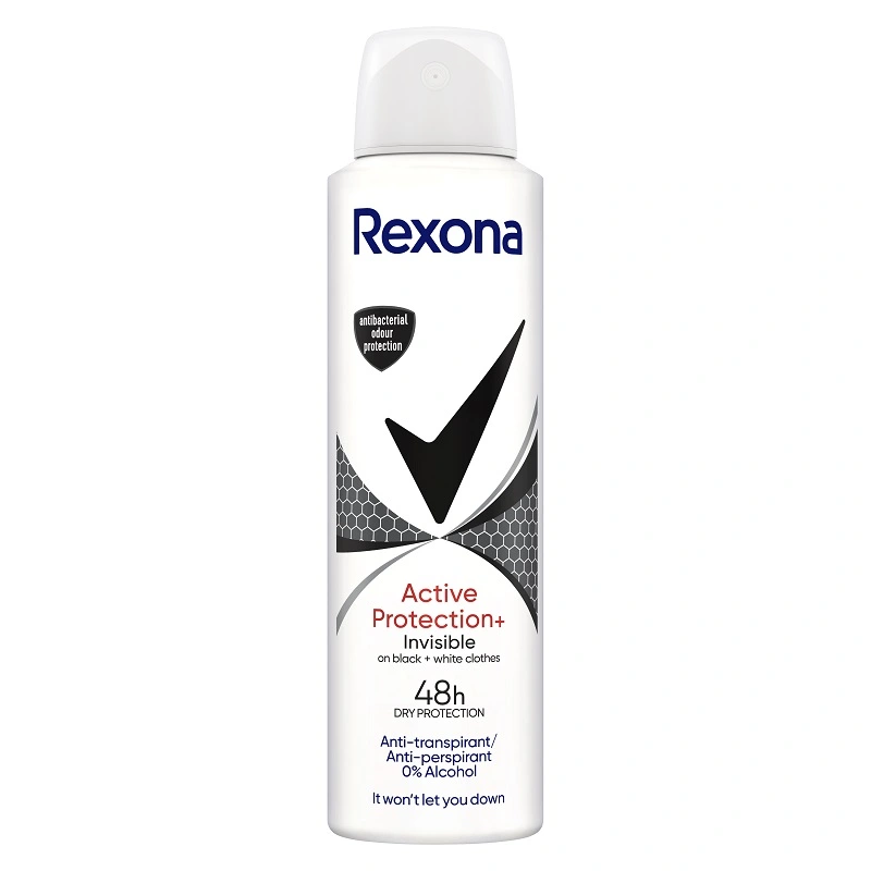 Антиперспірант Antibacterial+invisible Rexona, 150 мл