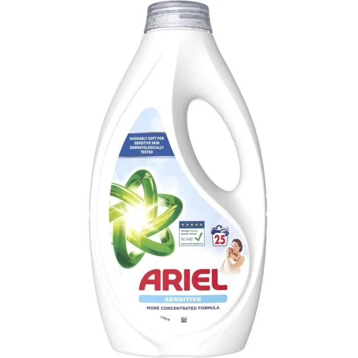 Гель для прання Для чутливої шкіри 50 циклів прання Ariel 2.25л