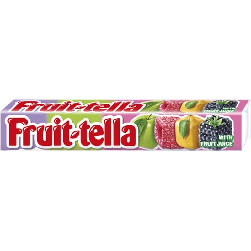 Цукерки жувальні Садові фрукти Fruit-tella, 41 г