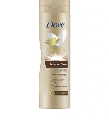 Лосьйон для тіла з ефектом автозасмаги  Visible Glow Dove, 250 мл