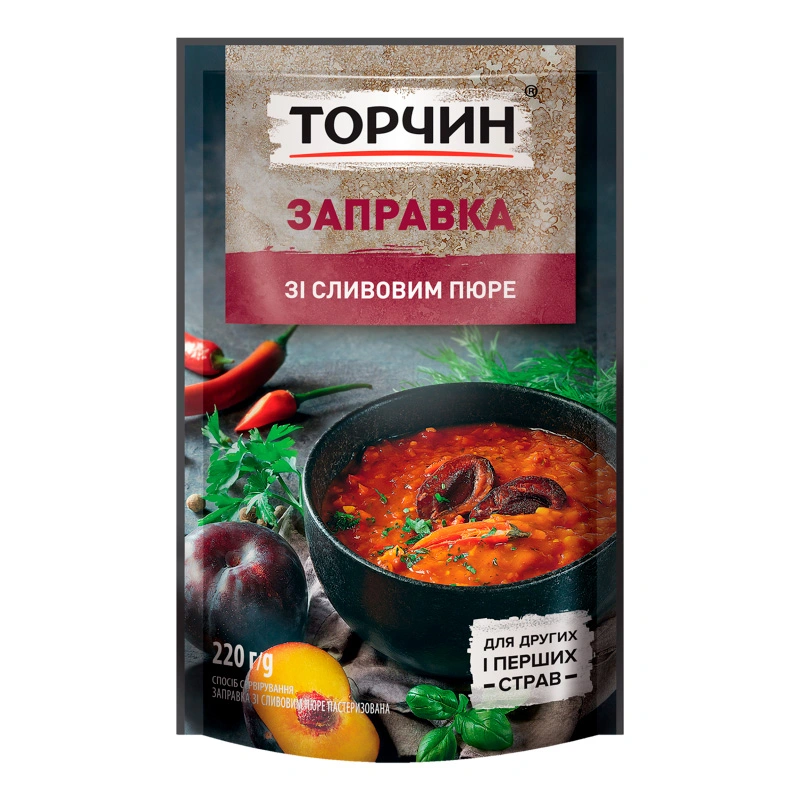 Заправка Сливове пюре Торчин, 220 г