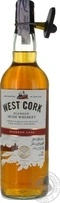 Віскі бленд West Cork Bourbon Cask West Cork, 0.7 л