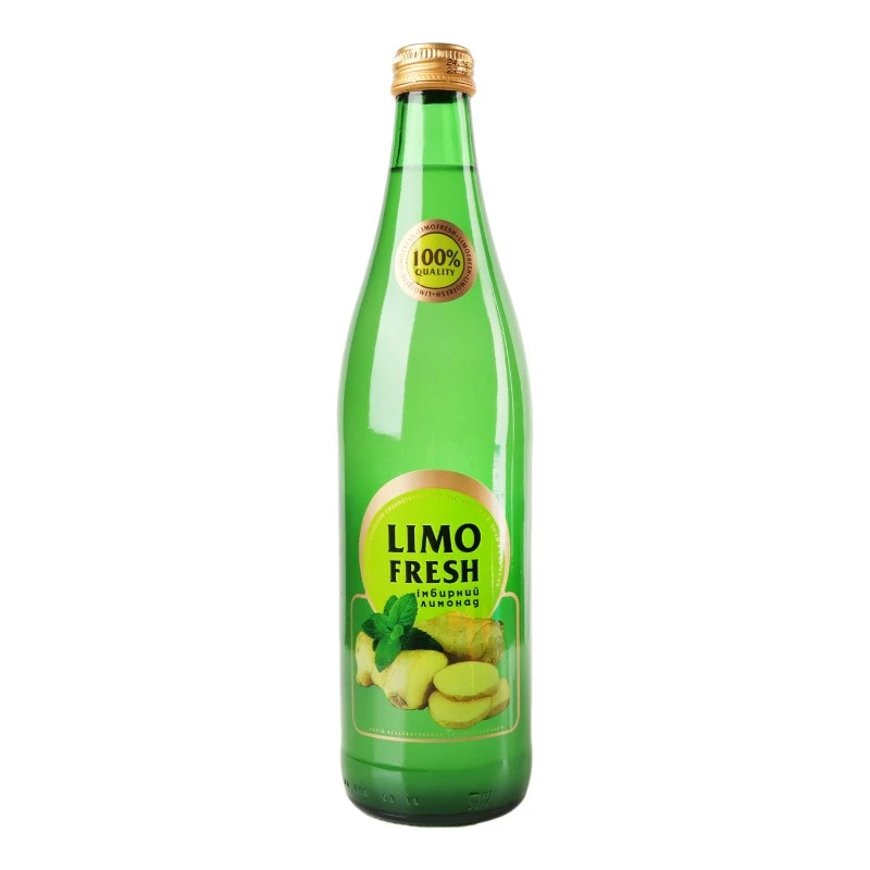 Напій газований Імбірний Лимонад Limofresh, 0.5 л
