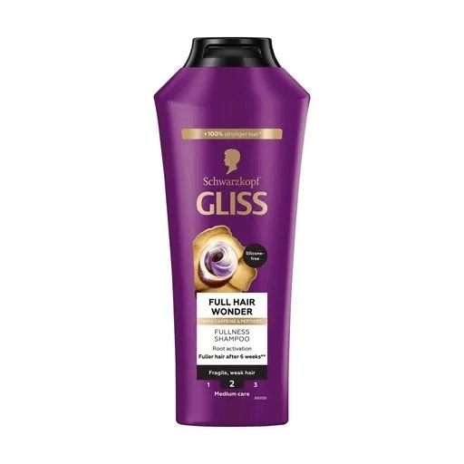 Шампунь для волосся Full Hair Wonder Gliss, 400 мл