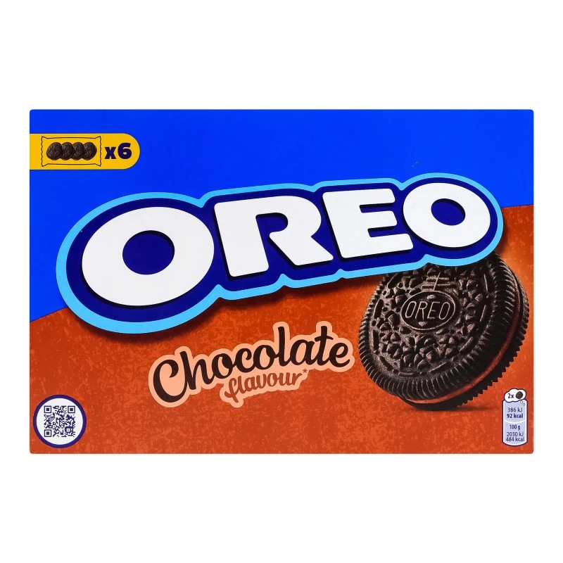 Печиво з какао та начинкою з какао Oreo, 228 г