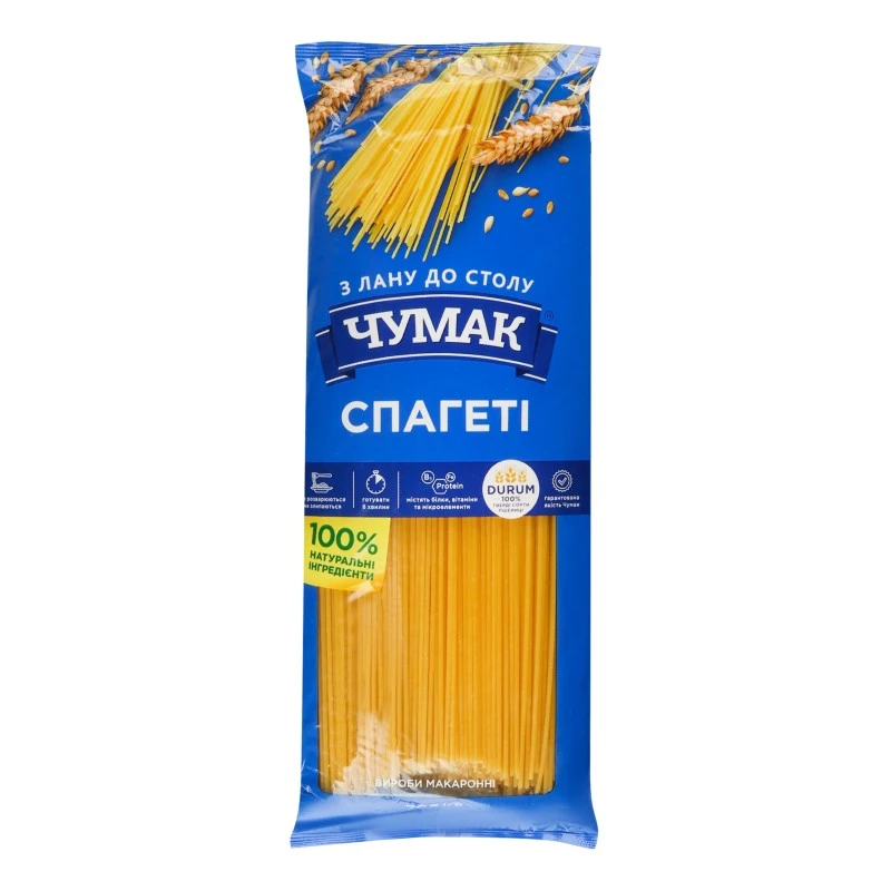 Макаронні вироби Спагеті Чумак, 700 г