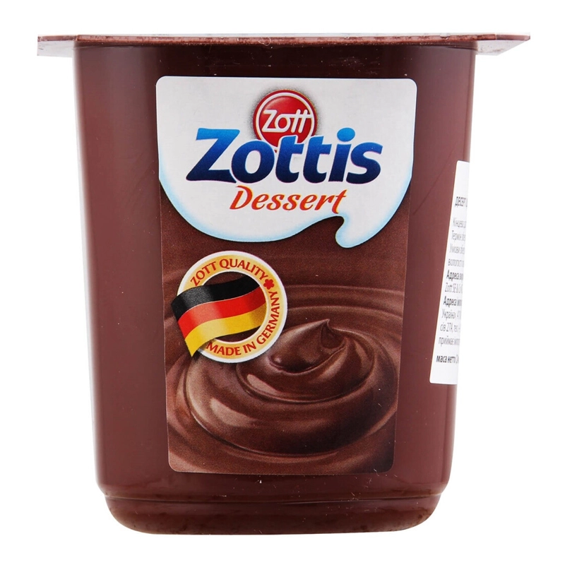 Пудинг 2,4% шоколадний Zottis Zott, 115 г