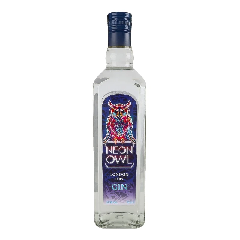 Джин London dry Neon Owl l 37,5% , 0.7 л