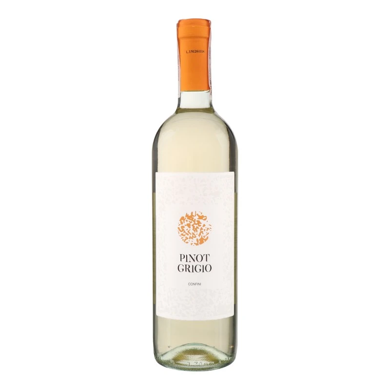 Вино біле сухе Pinot Grigio Confini, 0.75 л