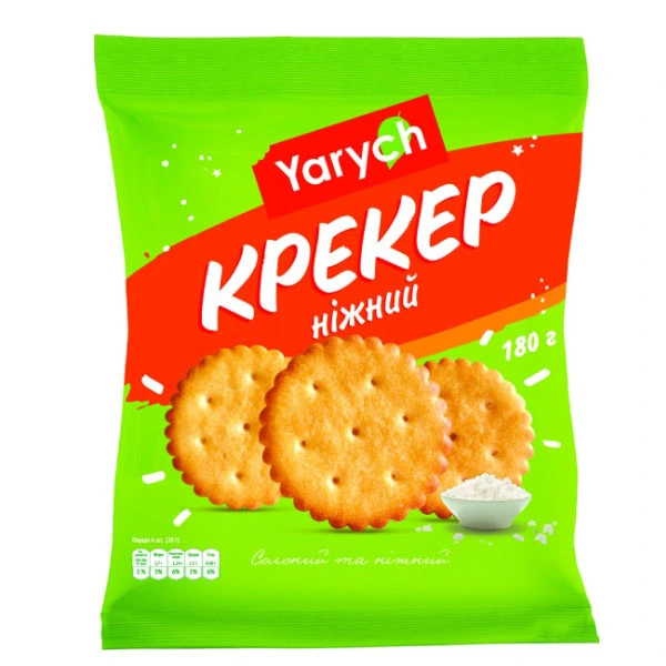 Крекер Ніжний Yarych, 180 г