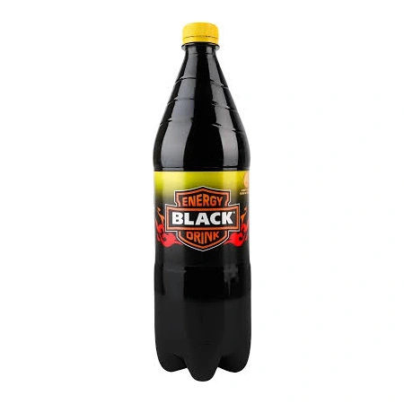 Напій енергетичний б/а газований Extra Black, 1 л