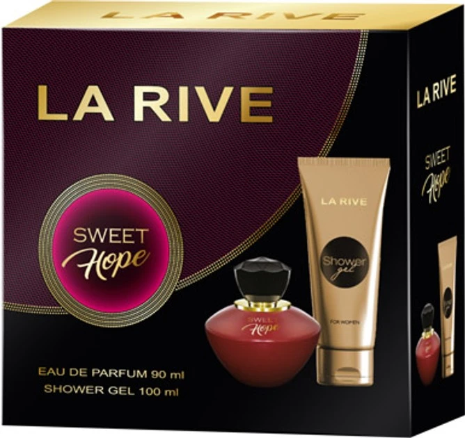 Набір для жінок Sweet Hope парфумована вода 90 мл + гель для душу 100 мл La Rive, шт