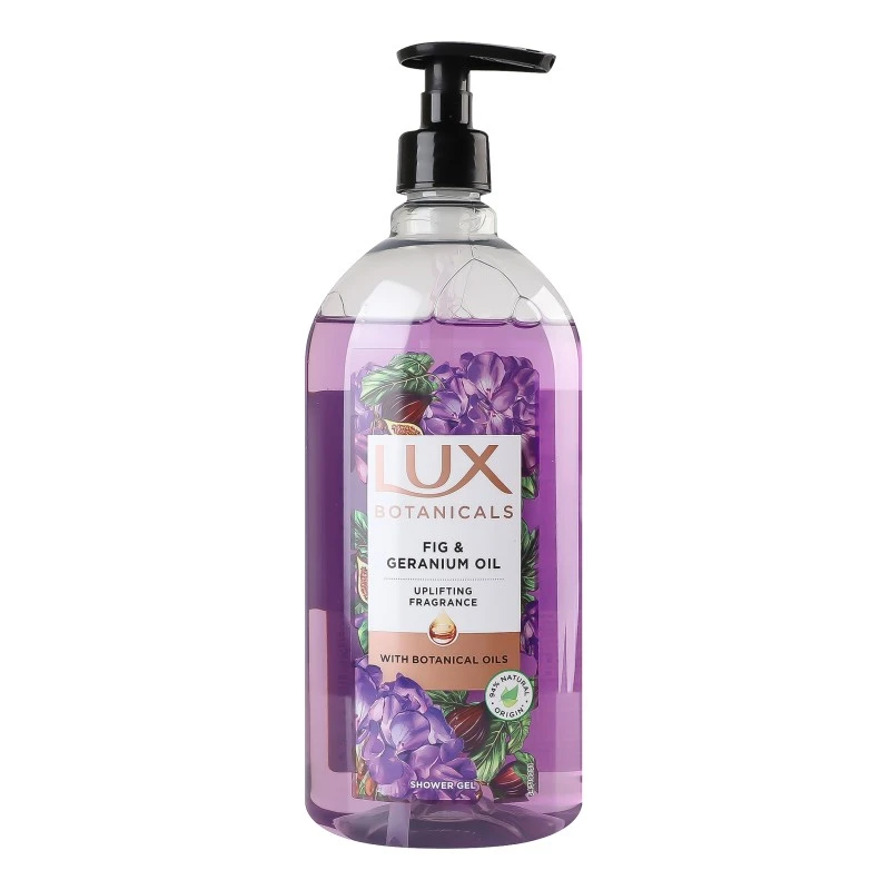 Гель для душу Інжир та олія Герані Lux Botanical, 720 мл