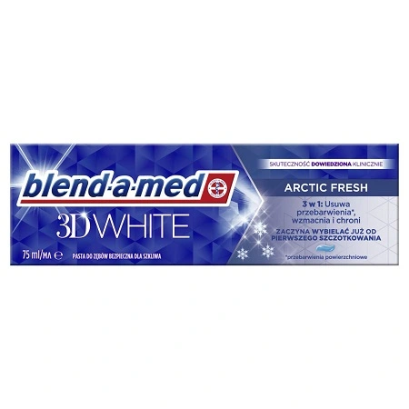 Зубна паста 3D White  Арктична Свіжість Blend-a-med, 75 мл