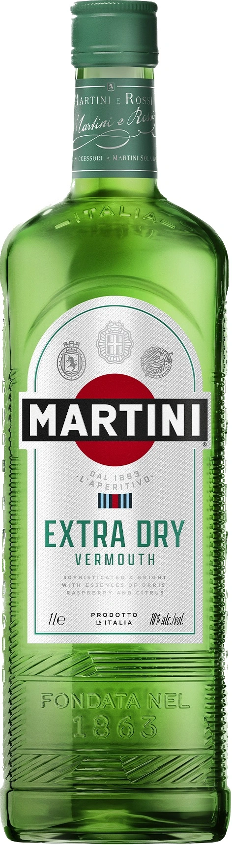 Вермут сухий білий Extra Dry Martini, 1 л