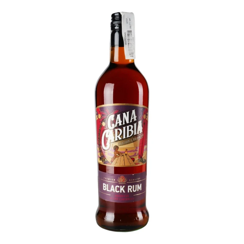 Ром Black Cana Caribia, 0.7 л