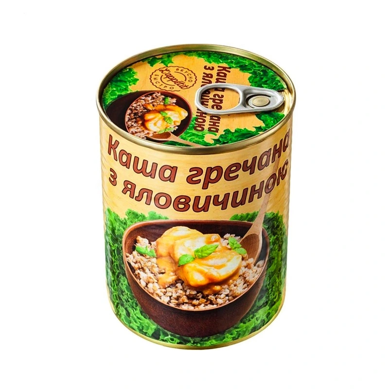 Каша гречана з яловичиною L&#039;appetit, 340 г