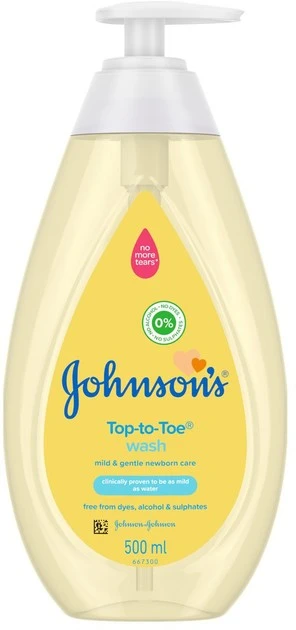 Шампунь дитячий від верхівки і до п&#039;ят Johnson&#039;s, 500 мл