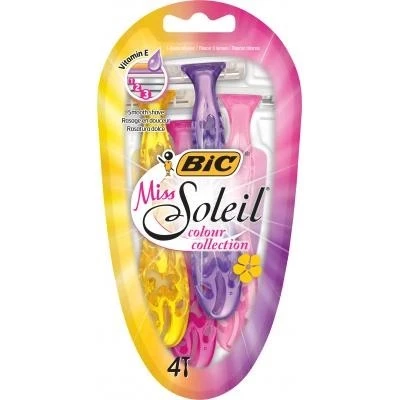 Бритва з 3 лезами Miss Soleil Bic, 4 шт