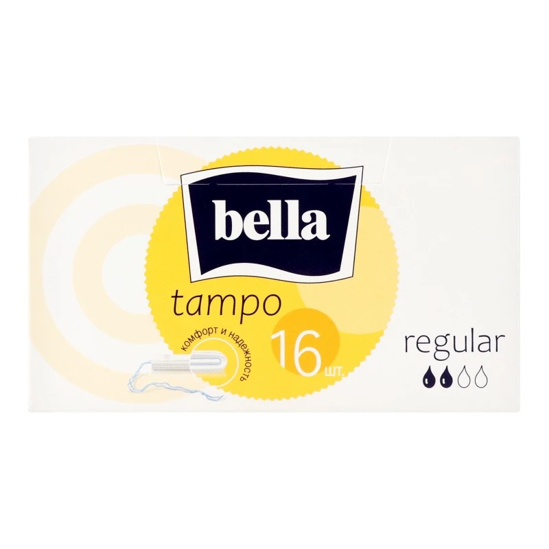 Тампони гігієнічні Regular Tampo Bella, 16 шт/уп.