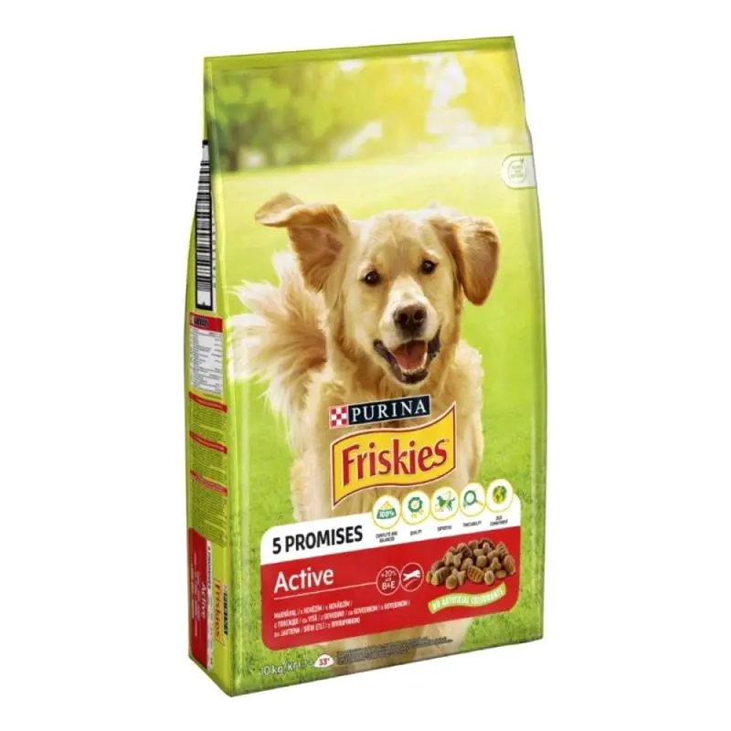 Корм сухий для собак з яловичиною Friskies