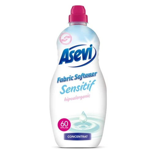 Кондиціонер-ополіскувач для прання Sensitive Asevi, 1.5 л
