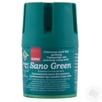 Засіб для очищення унітазу зелений Sano, 150 г