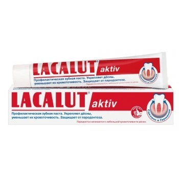 Зубна паста Aktiv Lacalut, 100 мл