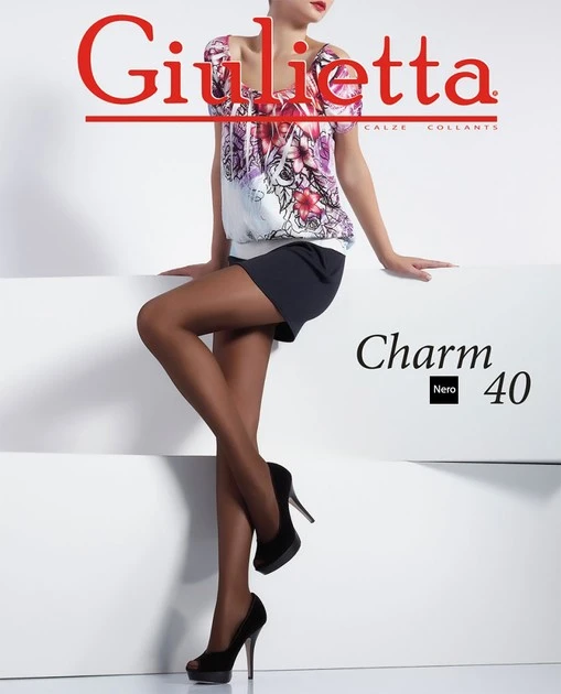 Колготки жіночі 40 den nero 2 Charm Giulia