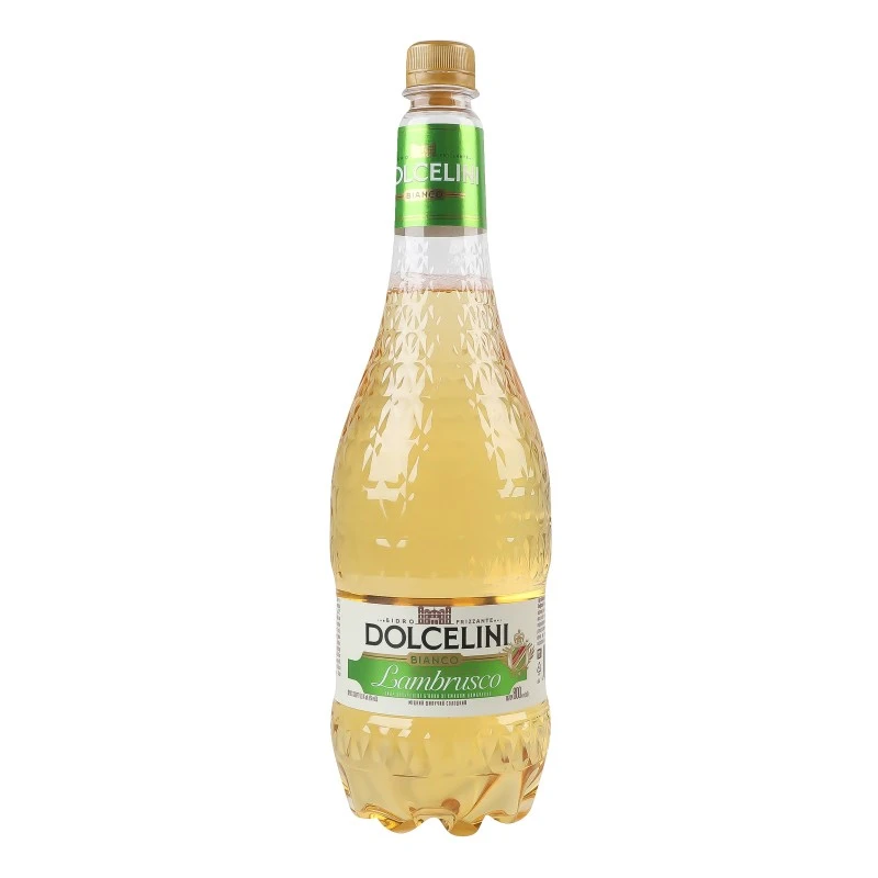 Сидр солодкий шипучий міцний Bianco Con Gusto Lambrusco Dolcelini, 0.8 л