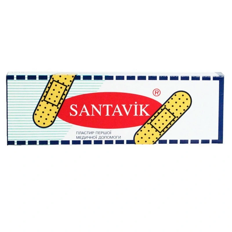 Пластир Santavik, 10шт