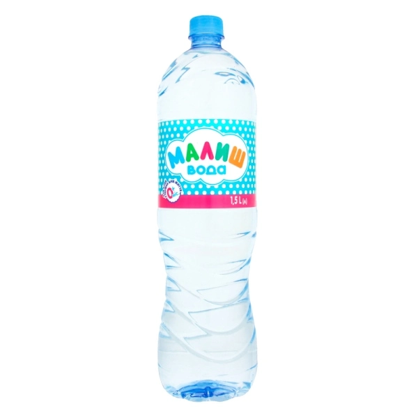 Вода дитяча Малиш, 1.5 л