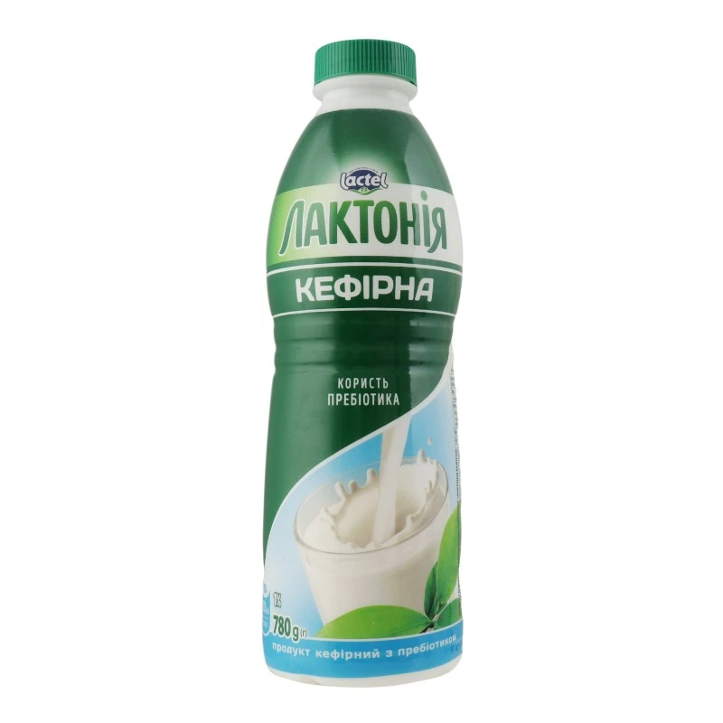 Продукт кефірний 1% із пребіотиком Лактонія, 780 г