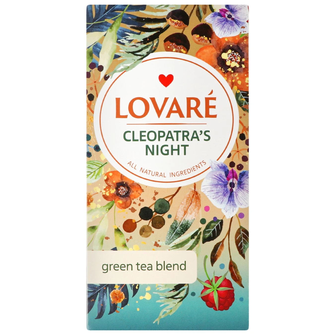 Чай пакетований зелений Cleopatra Night Lovare, 24 шт/уп.