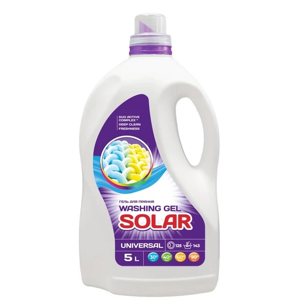 Гель для прання Universal Solar, 5л