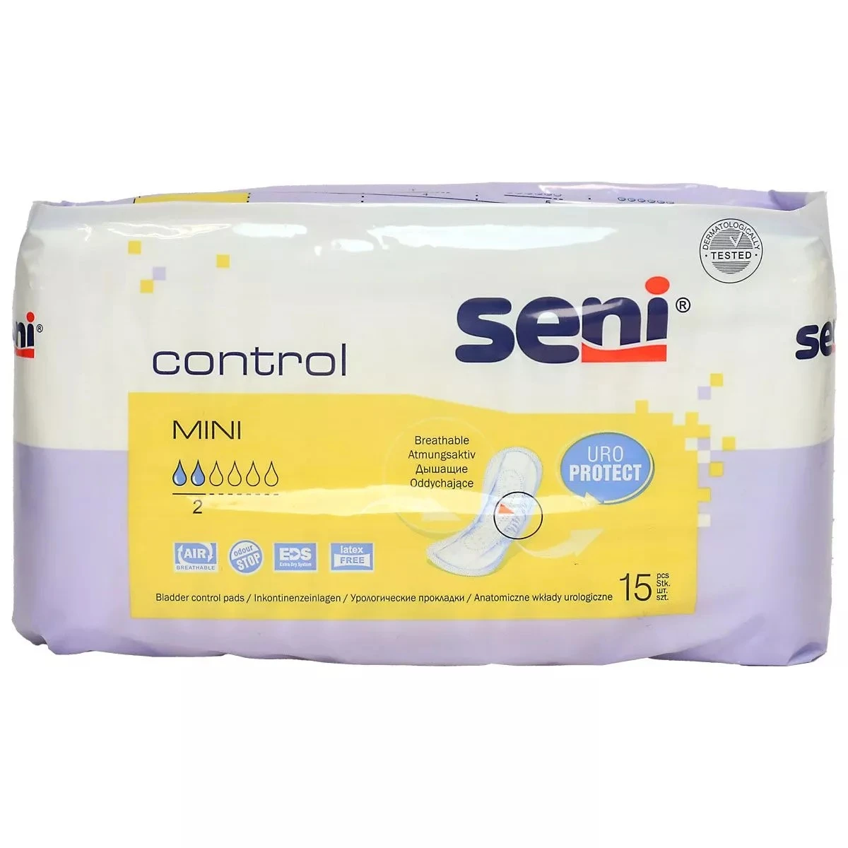 Прокладки урологічні Control Mini Seni, 15 шт/уп.