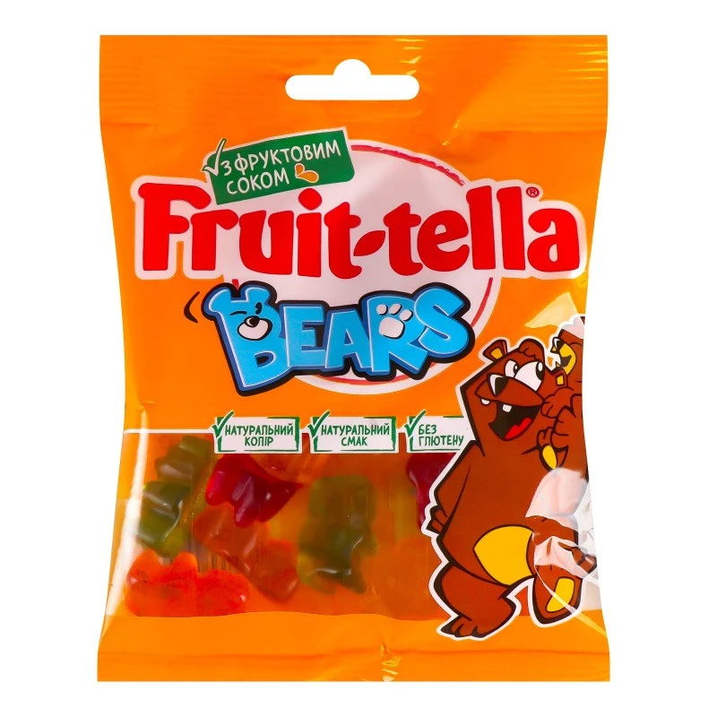 Мармелад жувальний Orsetti Fruit-tella, 90 г