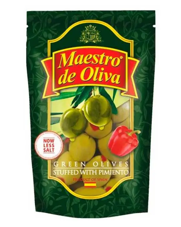 Оливки фаршировані перцем  Maestro de Oliva, 170 г