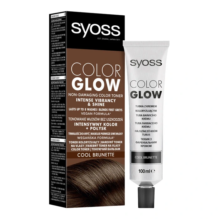 Фарба бальзам тонуючий Color Glow Холодний Каштановий Syoss 1шт