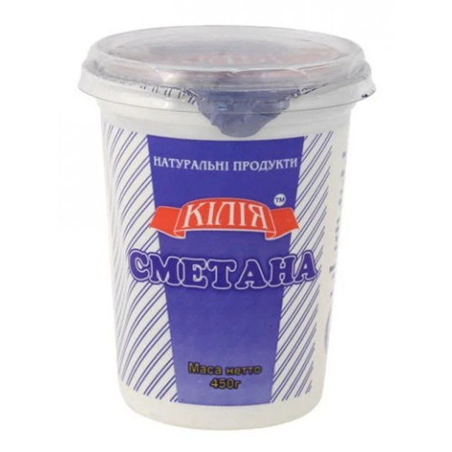 Cметана 20% Домашня Кілія, 450 г