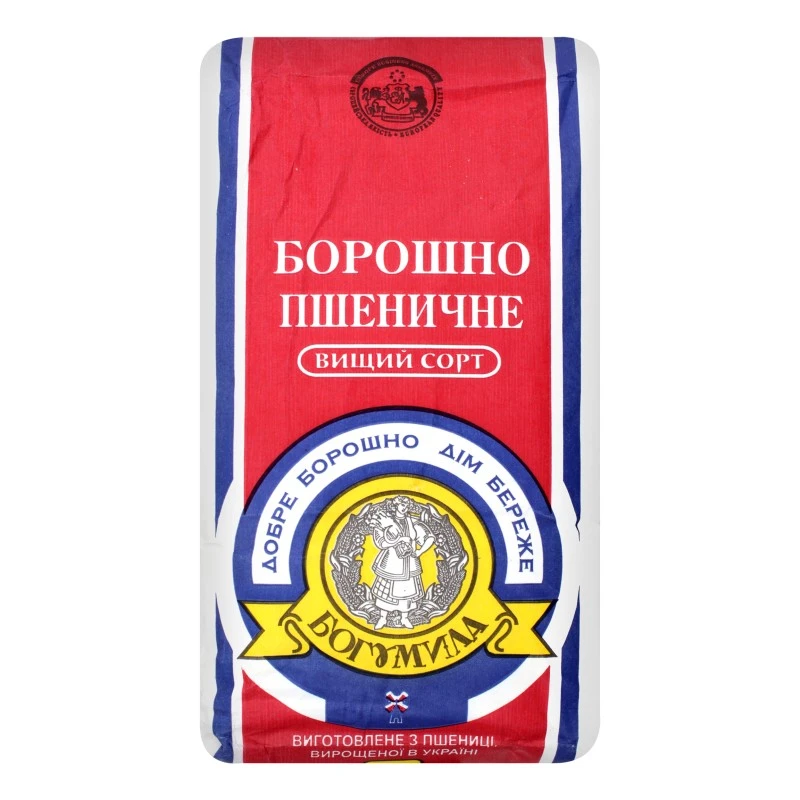 Борошно пшеничне в/г Богумила, 2 кг