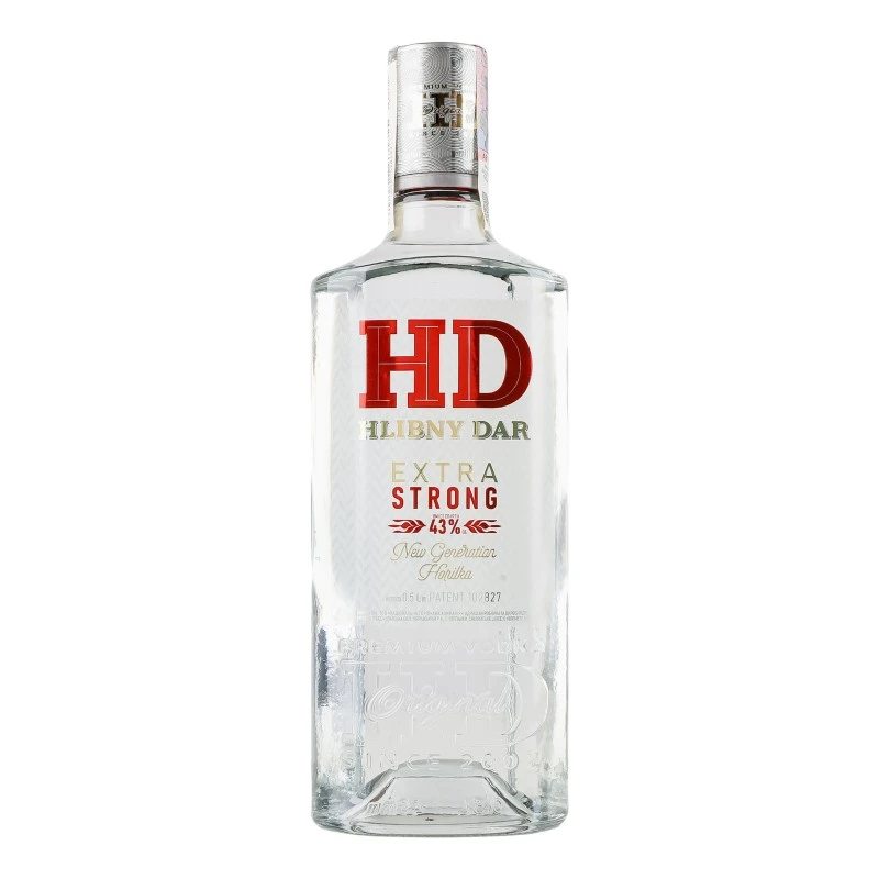 Горілка Extra Strong Hlibny Dar, 0.5 л
