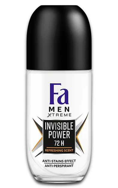 Антиперспірант Xtreme Invisible Power Fa Men, 50 мл
