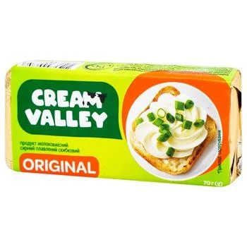 Продукт сирний плавлений Original Cream Valley , 70 г