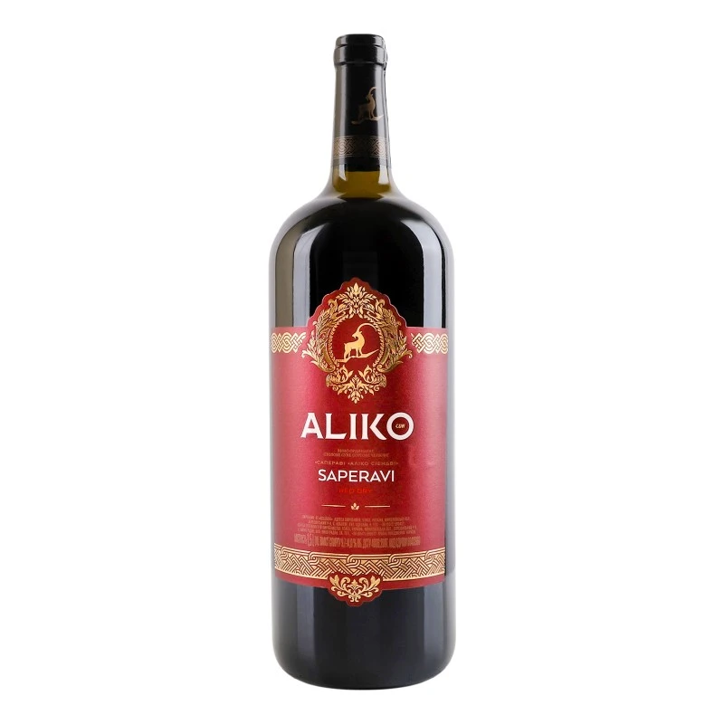 Вино червоне сухе Saperavi Aliko C&amp;W, 1.5 л