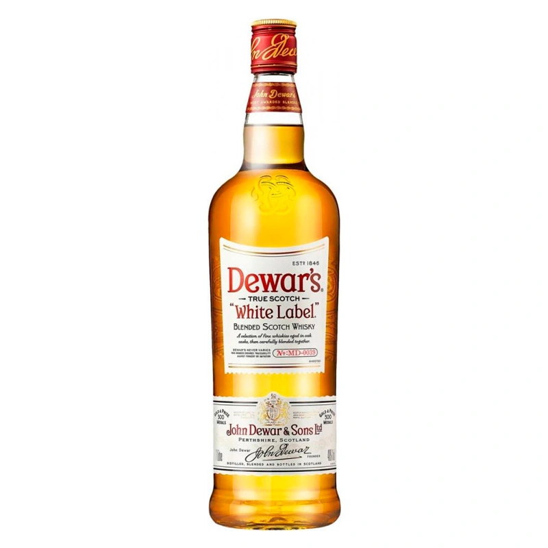 Віскі 3 роки витримки White Label Dewar&#039;s, 1 л
